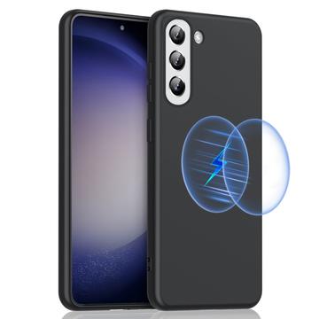 Samsung Galaxy S23 FE Liquid Silikonhülle - MagSafe-kompatibel - Schwarz
