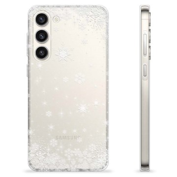 Samsung Galaxy S23+ 5G TPU Hülle - Schneeflocken
