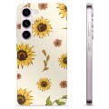 Samsung Galaxy S23 5G TPU Hülle - Sonnenblume