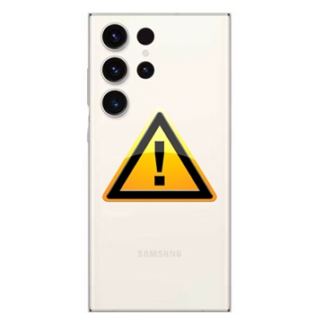 Samsung Galaxy S23 Ultra 5G Akkufachdeckel Reparatur - Creme­