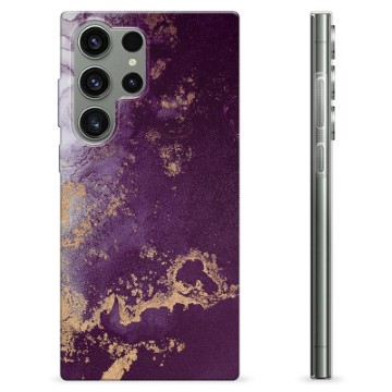 Samsung Galaxy S23 Ultra 5G TPU Hülle - Goldene Pflaume