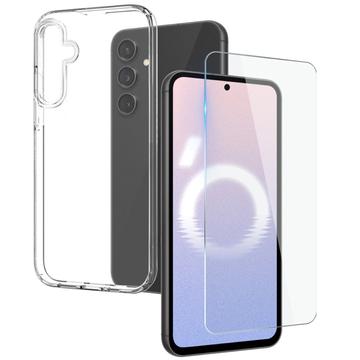 Samsung Galaxy S24 FE Northjo 2-in-1 Schutzset - Durchsichtig
