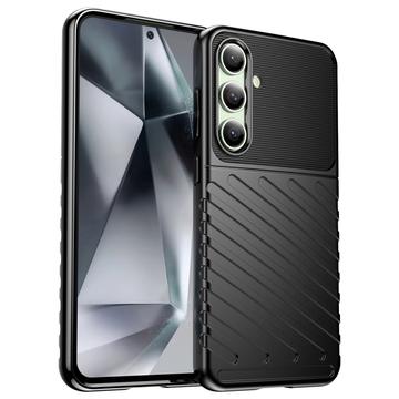 Samsung Galaxy S24 FE Thunder Serie TPU Hülle - Schwarz