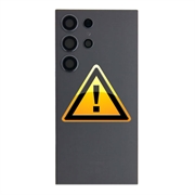 Samsung Galaxy S24 Ultra Akkufachdeckel Reparatur - Schwarz