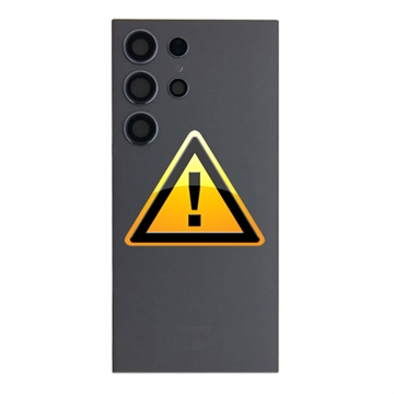 Samsung Galaxy S24 Ultra Akkufachdeckel Reparatur - Schwarz