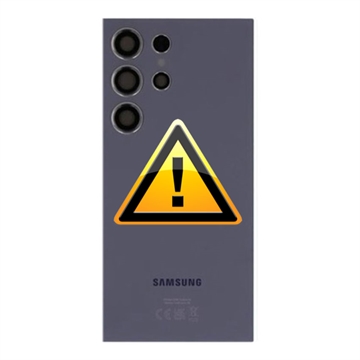 Samsung Galaxy S24 Ultra Akkufachdeckel Reparatur - Violett