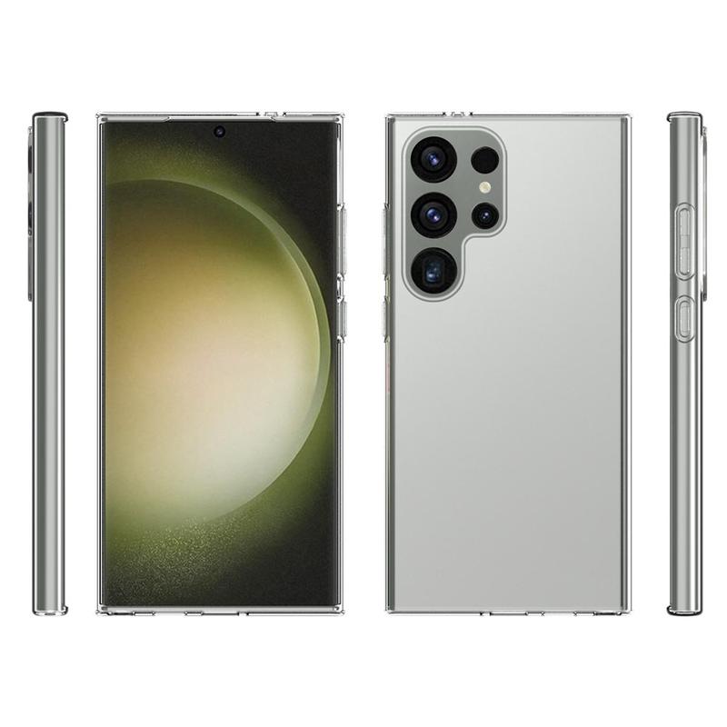 Samsung Galaxy S24 Ultra Rutschfeste TPU Hülle - Durchsichtig
