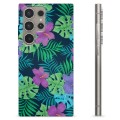 Samsung Galaxy S24 Ultra TPU Hülle - Tropische Blumen