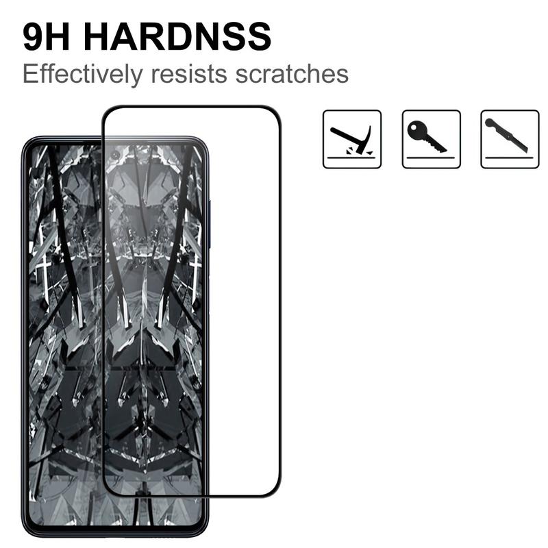 Samsung Galaxy S24+ Full Cover Panzerglas - 9H - Schwarz Rand