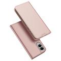Samsung Galaxy S25 Edge Dux Ducis Skin Pro Flip Hülle - Rosa