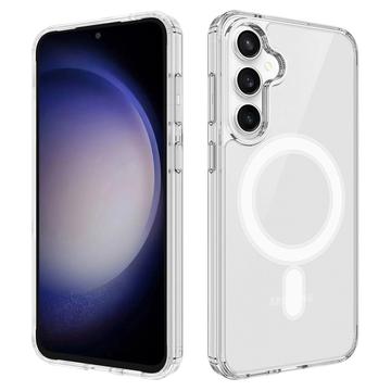 Samsung Galaxy S25 FE Hybrid Hülle - MagSafe-kompatibel - Durchsichtig