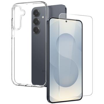 Samsung Galaxy S25 FE Northjo 2-in-1 Schutzset - Durchsichtig