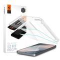 Samsung Galaxy S25 FE Spigen Glas.tR EZ Fit Pro Panzerglas - 2 Stk . - klar