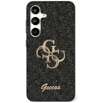 Samsung Galaxy S25 Guess Fixed Glitter 4G Metal Logo Hülle