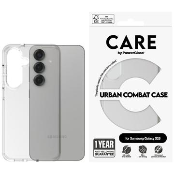 Samsung Galaxy S25 PanzerGlass Care Urban Combat Hülle - Durchsichtig