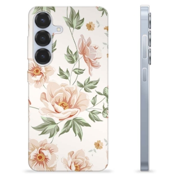 Samsung Galaxy S25 TPU Hülle - Blumen