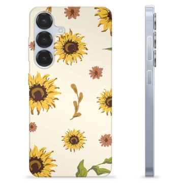 Samsung Galaxy S25 TPU Hülle - Sonnenblume