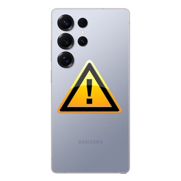 Samsung Galaxy S25 Ultra Akkufachdeckel Reparatur - Silber Blau