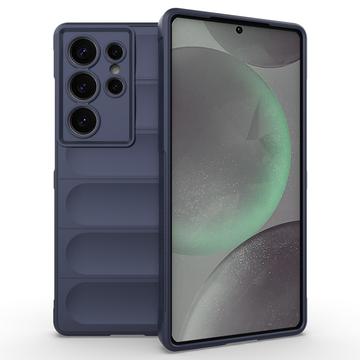 Samsung Galaxy S25 Ultra Rugged TPU Hülle - Dunkel Blau