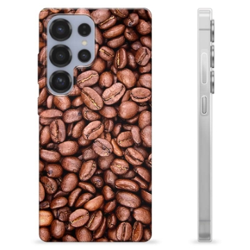 Samsung Galaxy S25 Ultra TPU Hülle - Kaffeebohnen