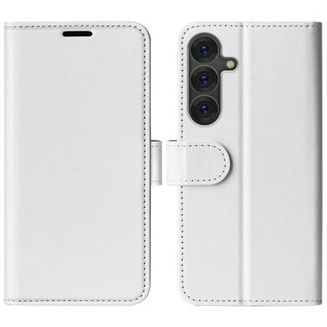 Samsung Galaxy S25 Wallet Schutzhülle mit Magnetverschluss - Weiß