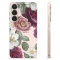 Samsung Galaxy S25+ TPU Hülle - Romantische Blumen