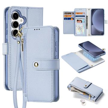 Samsung Galaxy S25+ Dux Ducis Lawa Brieftaschen-Lederhülle mit Magnetabdeckung