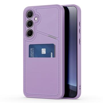 Samsung Galaxy S25+ Dux Ducis Rafi II Magnetische Hülle mit Kickstand und Kartenschlitzen - Lila