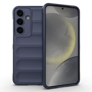 Samsung Galaxy S25+ Rugged TPU Hülle - Dunkel Blau