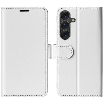 Samsung Galaxy S25+ Wallet Schutzhülle mit Magnetverschluss - Weiß