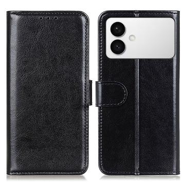 Samsung Galaxy S26 Edge Wallet Hülle mit Ständer - Schwarz