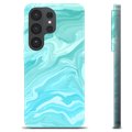 Samsung Galaxy S26 Ultra TPU Hülle - Blauer Marmor
