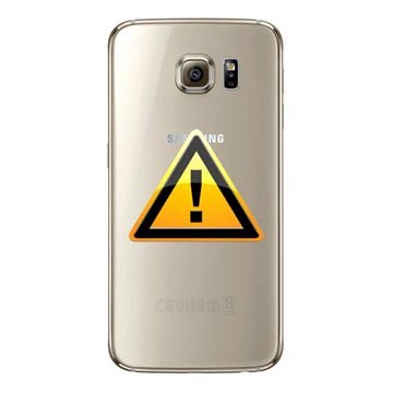 Samsung Galaxy S6 Akkufachdeckel Reparatur - Gold