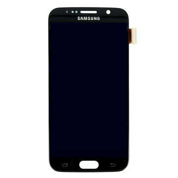 Samsung Galaxy S6 LCD Display GH97-17260A - Schwarz