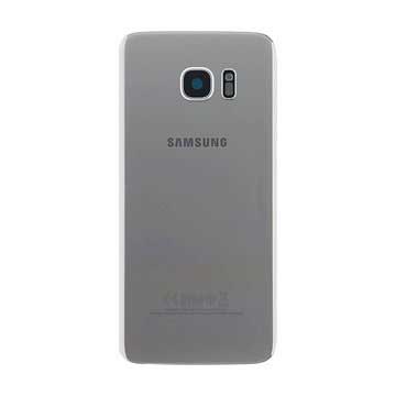 Samsung Galaxy S7 Edge Akkufachdeckel - Silber