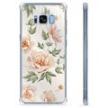 Samsung Galaxy S8 Hybrid Hülle - Blumen