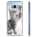 Samsung Galaxy S8 Hybrid Hülle - Katze