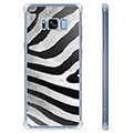 Samsung Galaxy S8 Hybrid Hülle - Zebra