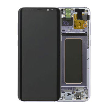 Samsung Galaxy S8+ Oberschale & LCD Display GH97-20470C - Orchid Grey