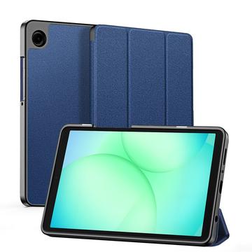 Samsung Galaxy Tab A11 Dux Ducis Domo Tri-Fold Smart Folio Hülle - Blau