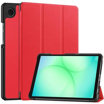Samsung Galaxy Tab A11 Tri-Fold Serie Smart Folio Hülle - Rot