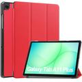 Samsung Galaxy Tab A11+ Tri-Fold Serie Smart Folio Hülle - Rot