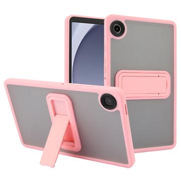 Samsung Galaxy Tab A9 Stoßfestes Hybrid-Hülle mit Kickstand - Rosa