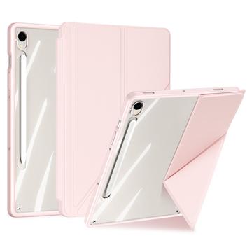 Samsung Galaxy Tab S10 FE/S9 FE/S9 Dux Ducis Magi Abnehmbare 2-in-1-Folientasche - Rosa