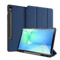Samsung Galaxy Tab S10 FE+ Dux Ducis Domo Tri-Fold Smart Folio Hülle - Blau