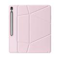 Samsung Galaxy Tab S10 FE+ Dux Ducis Vers Serie Smart Folio Hülle - Rosa