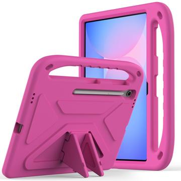 Samsung Galaxy Tab S10 FE+ Kinder Tragen Stoßfest Hülle - Hot Pink