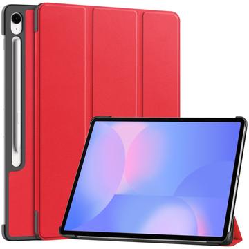 Samsung Galaxy Tab S10 FE+ Tri-Fold Series Smart Folio Hülle - Rot