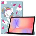 Samsung Galaxy Tab S10 Lite Tri-Fold Serie Smart Folio Hülle - Einhorn