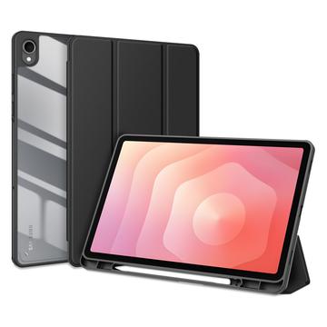 Samsung Galaxy Tab S11 Dux Ducis Toby Tri-Fold Smart Folio Hülle - Schwarz